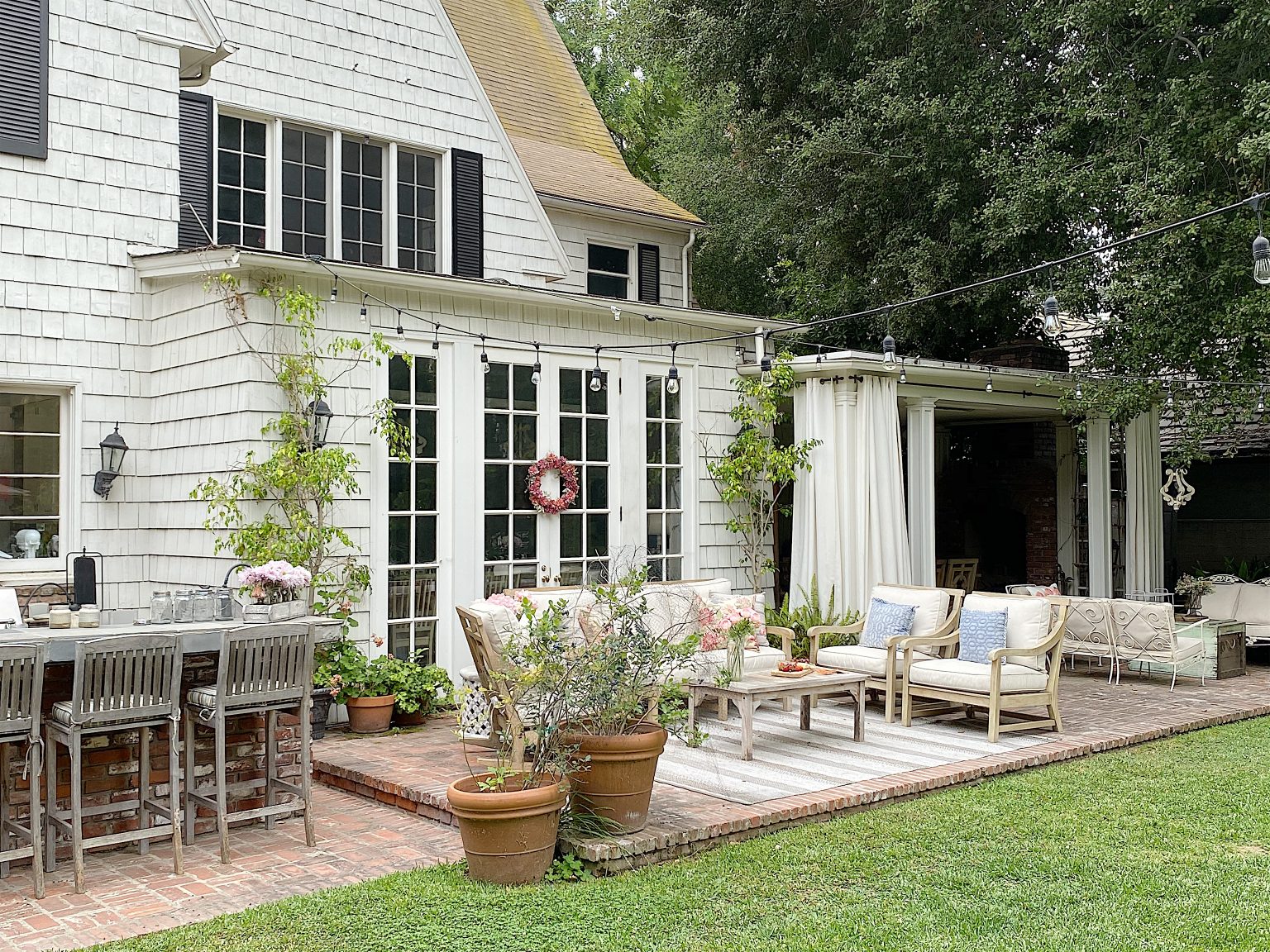 Outdoor Patio View