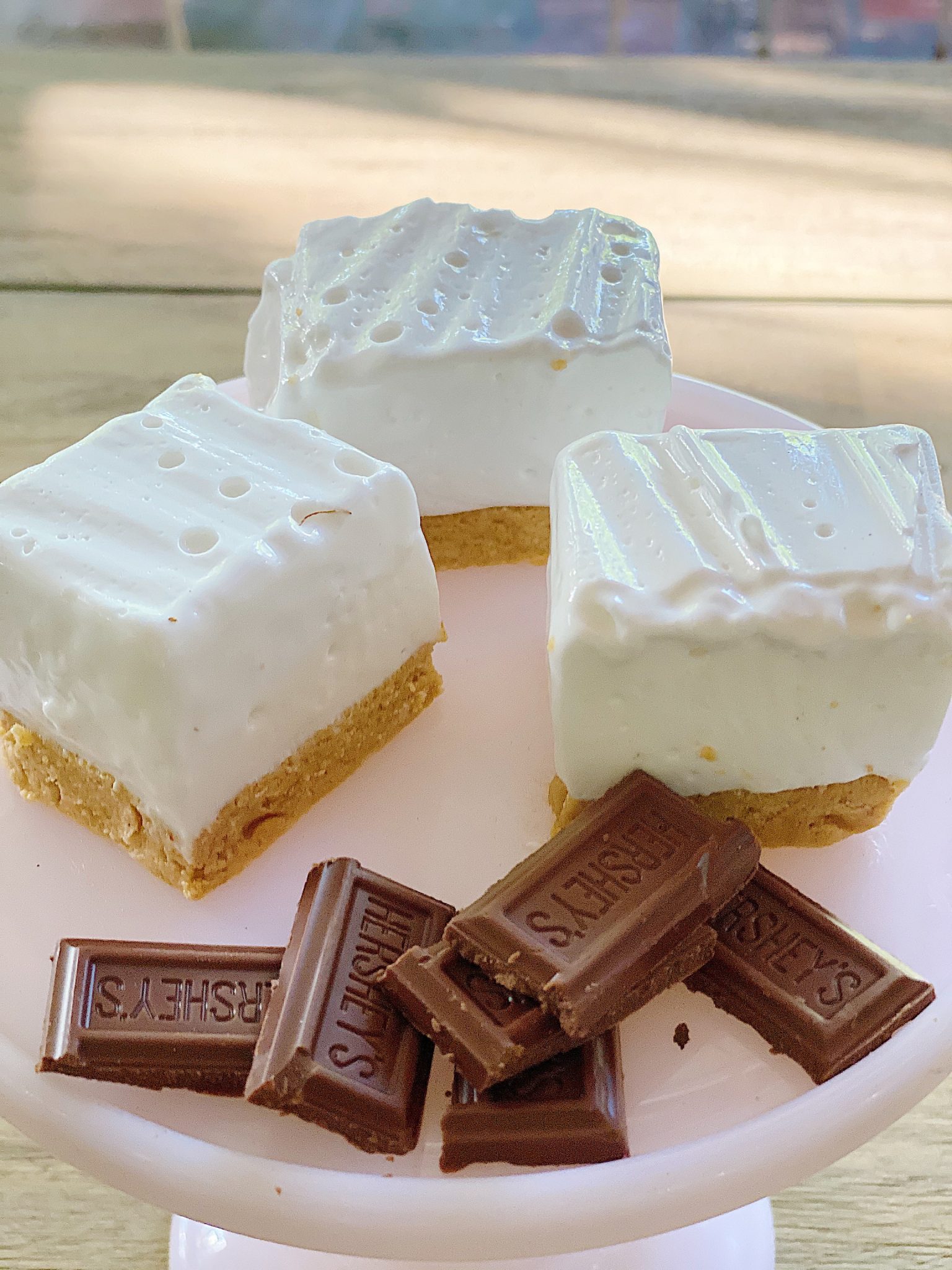 Peanut Butter Graham Cracker Marshmallow with Chocolate