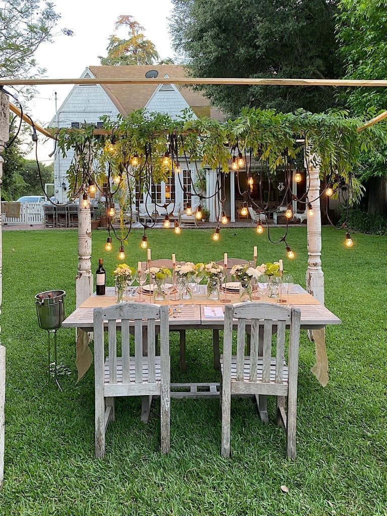 Outdoor Dinner Party
