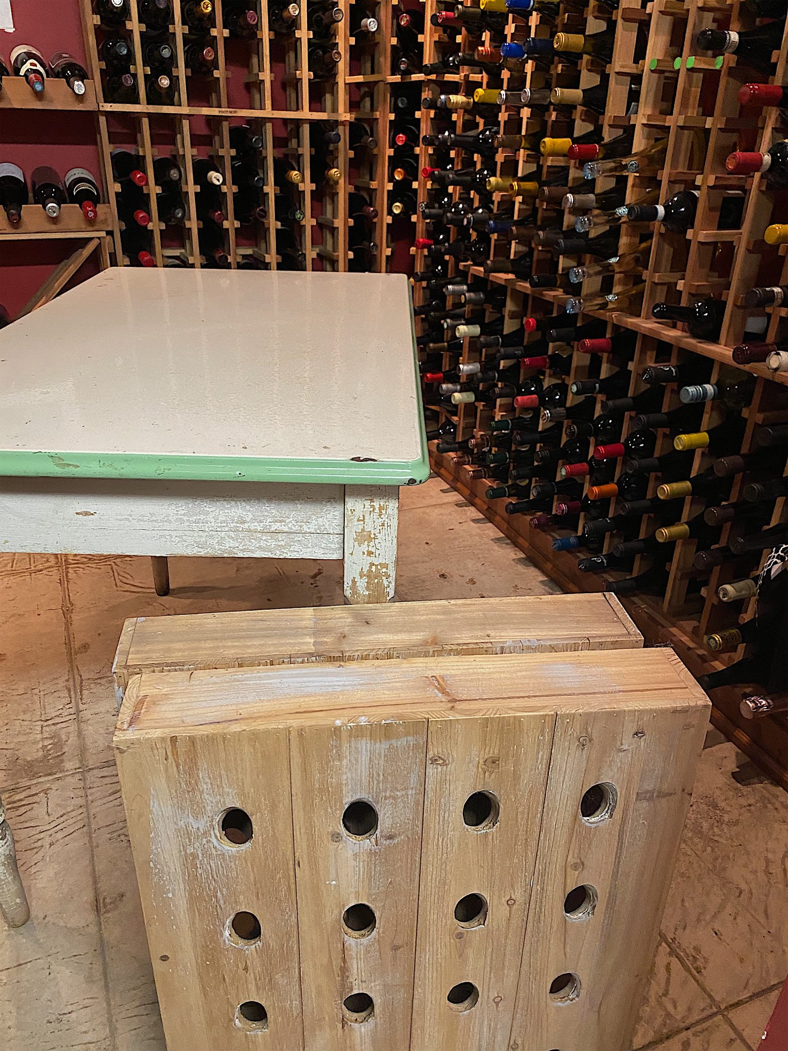 Making the Wine Table