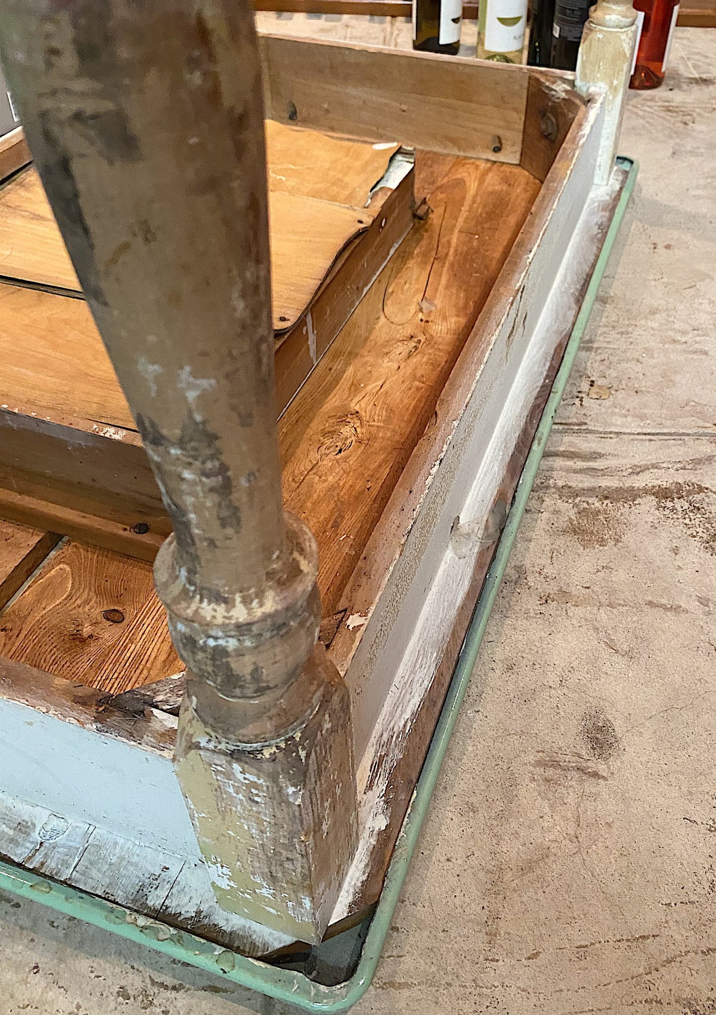 Taking Off the Metal Table Top