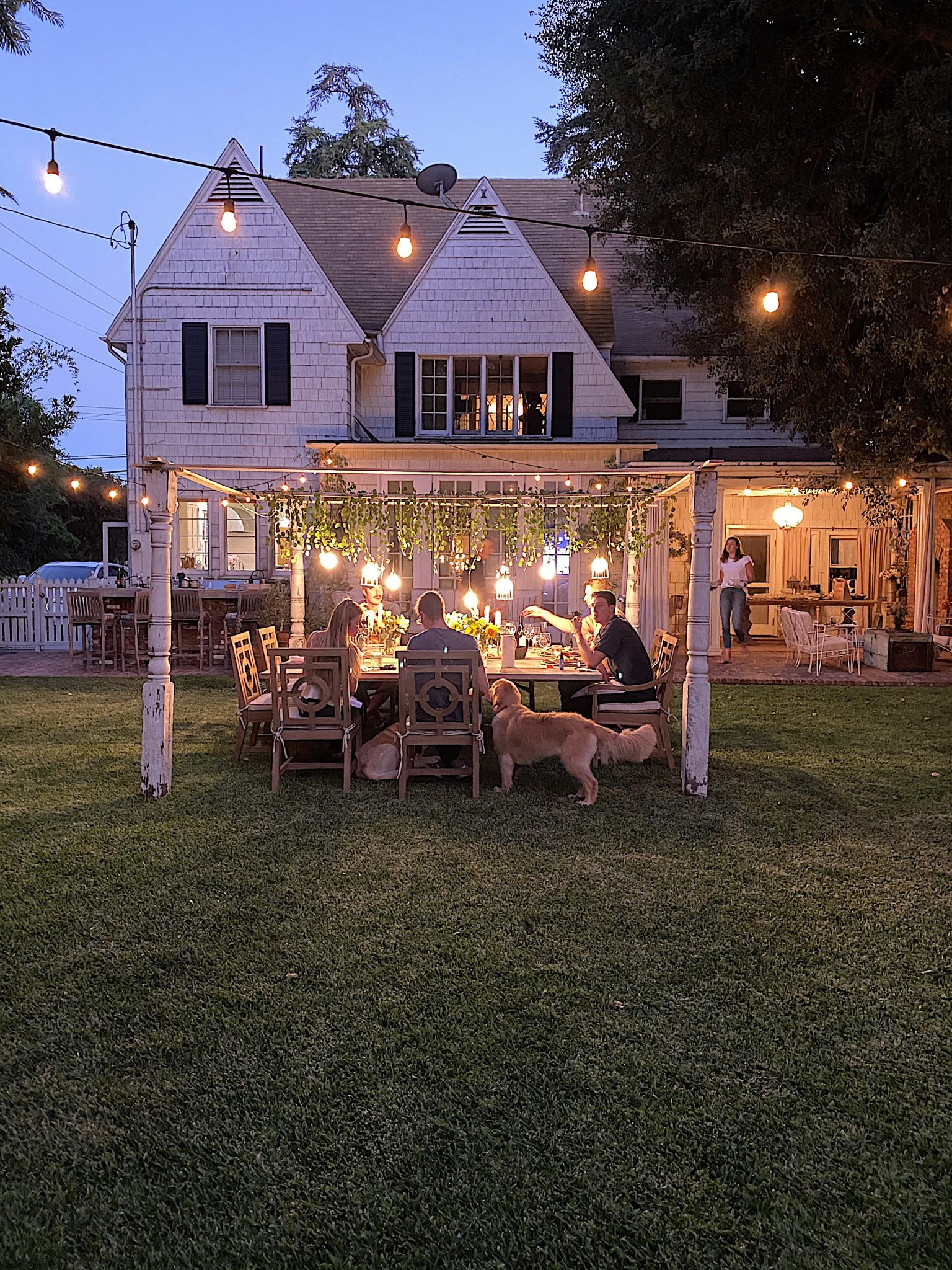 Bacckyard Dinner Party