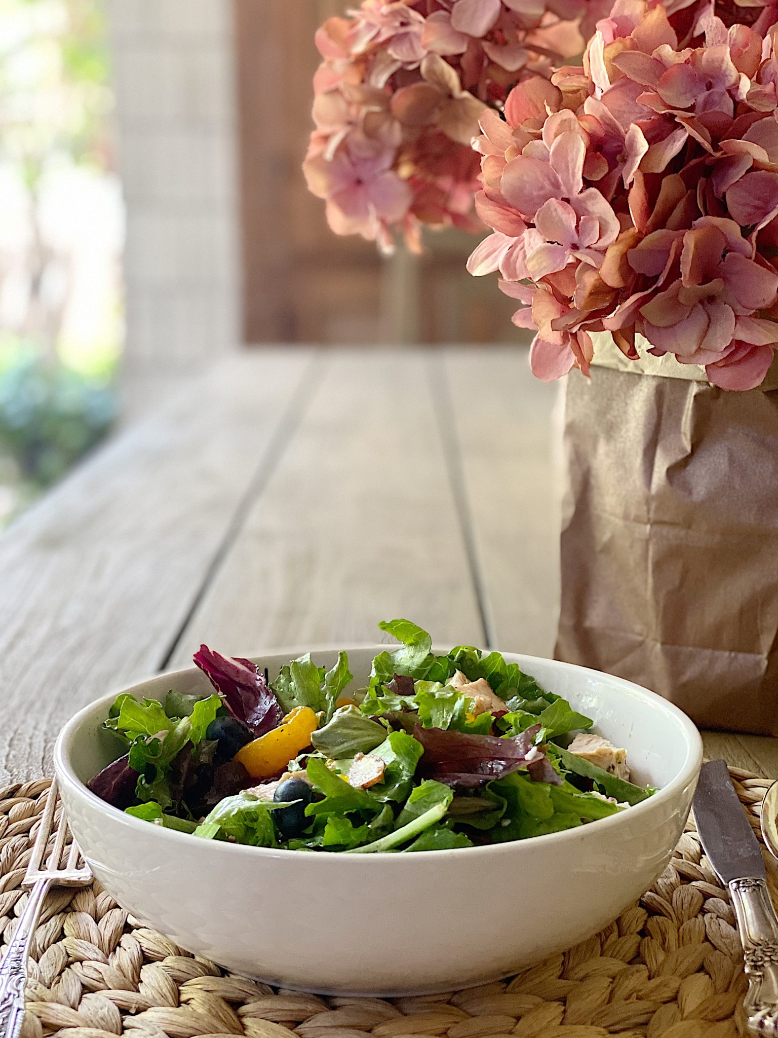 Best Summer Blueberry Salad with Chicken