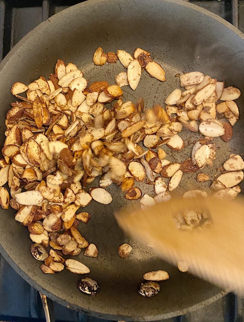 Cooking the Almonds