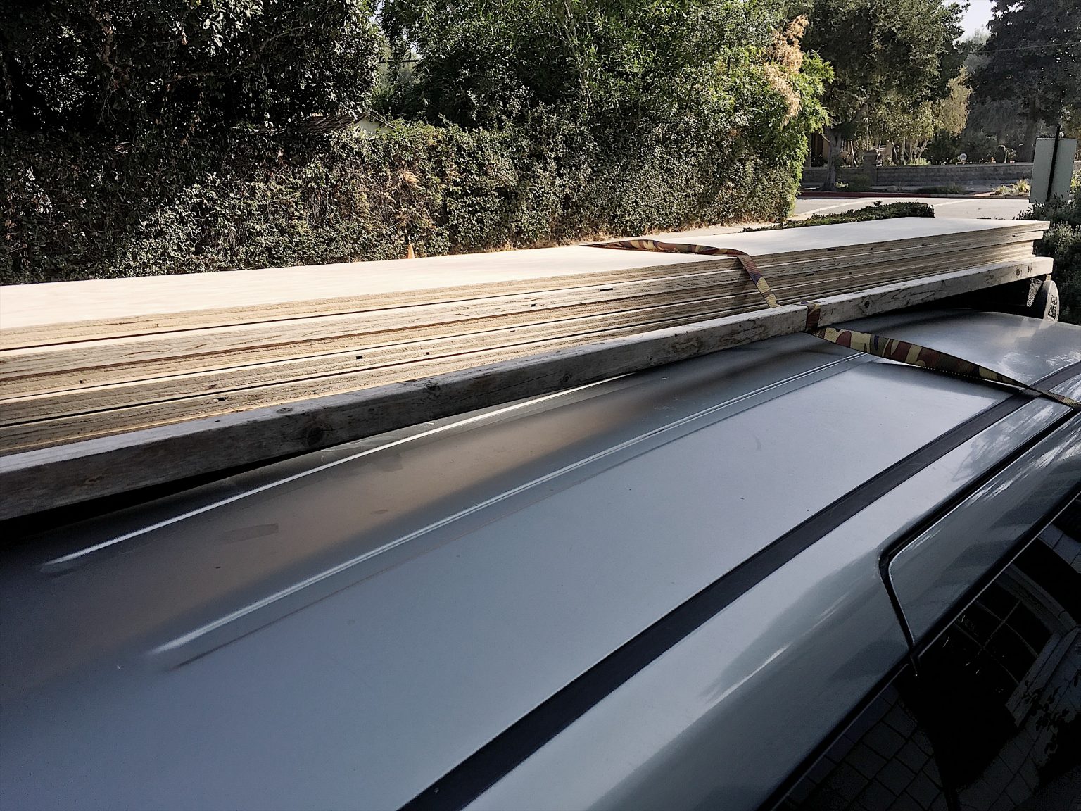 Getting the Supplies for the Wood Table Tops