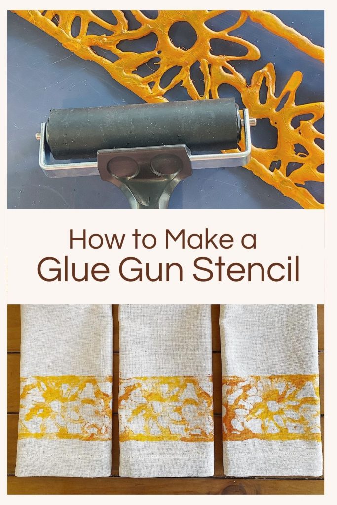 Glue Gun Stencil