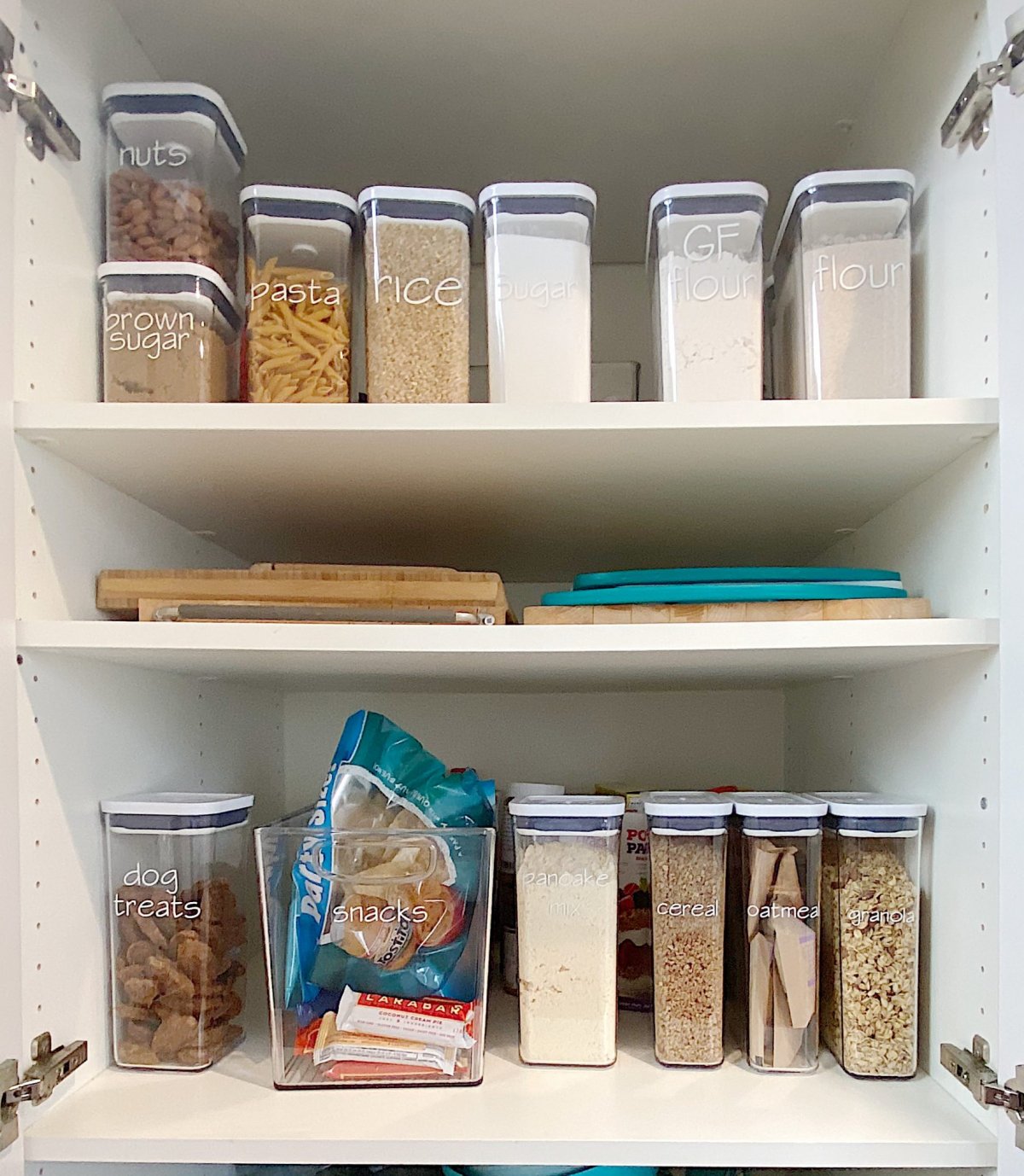 How to Organize a Kitchen Pantry  Cereal storage, Cleaning hacks