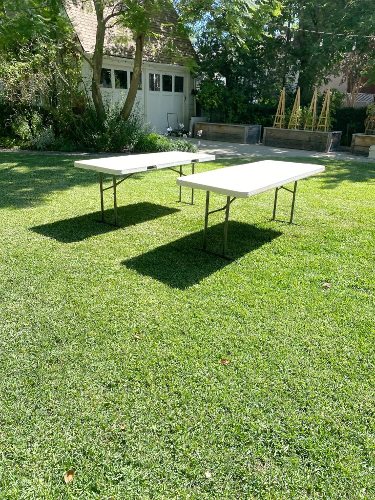 Placing the Tables
