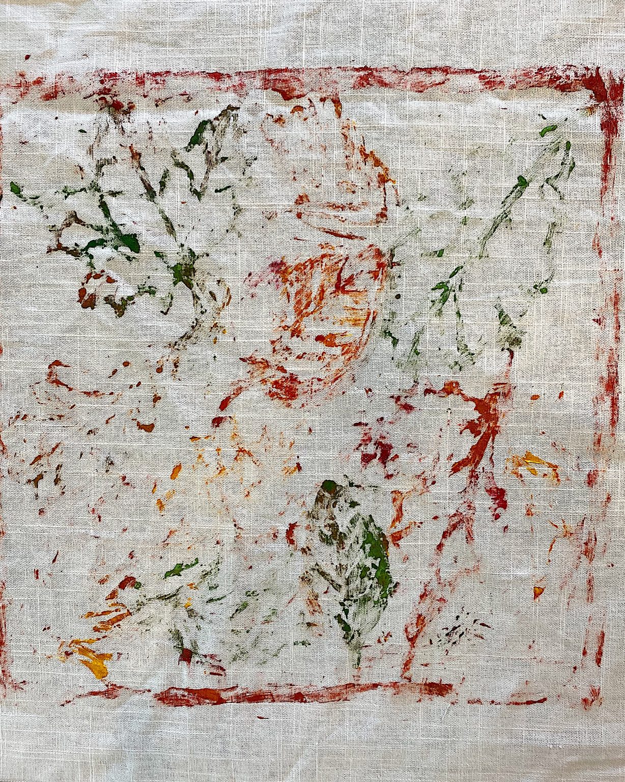 Printed Leaf Stencil