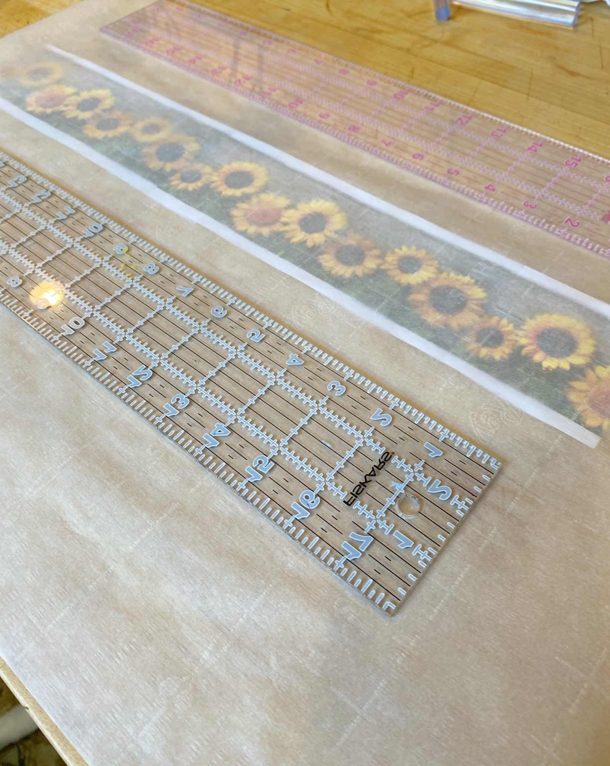 Sunflower Glue Gun Stencil