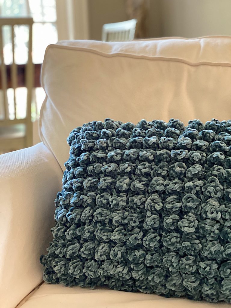 Bobble Crochet Pillow