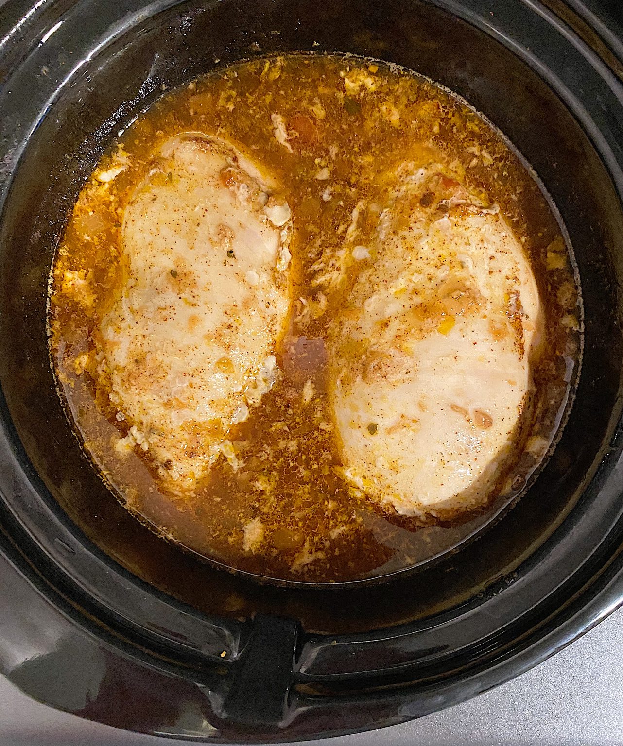 Crock Pot Chicken Breasts Cooked