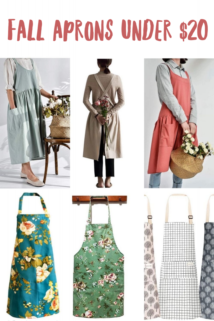 Fall Aprons Under $20