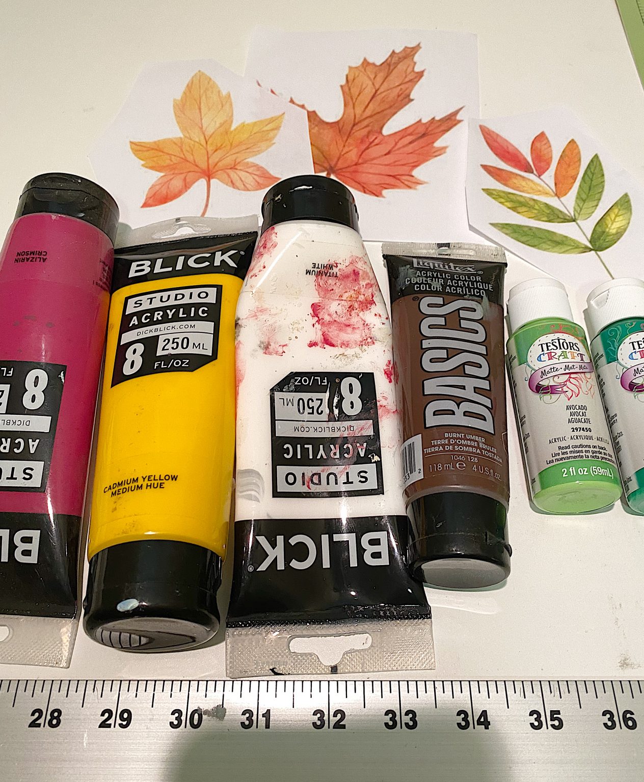 Paint for DIY Pillow