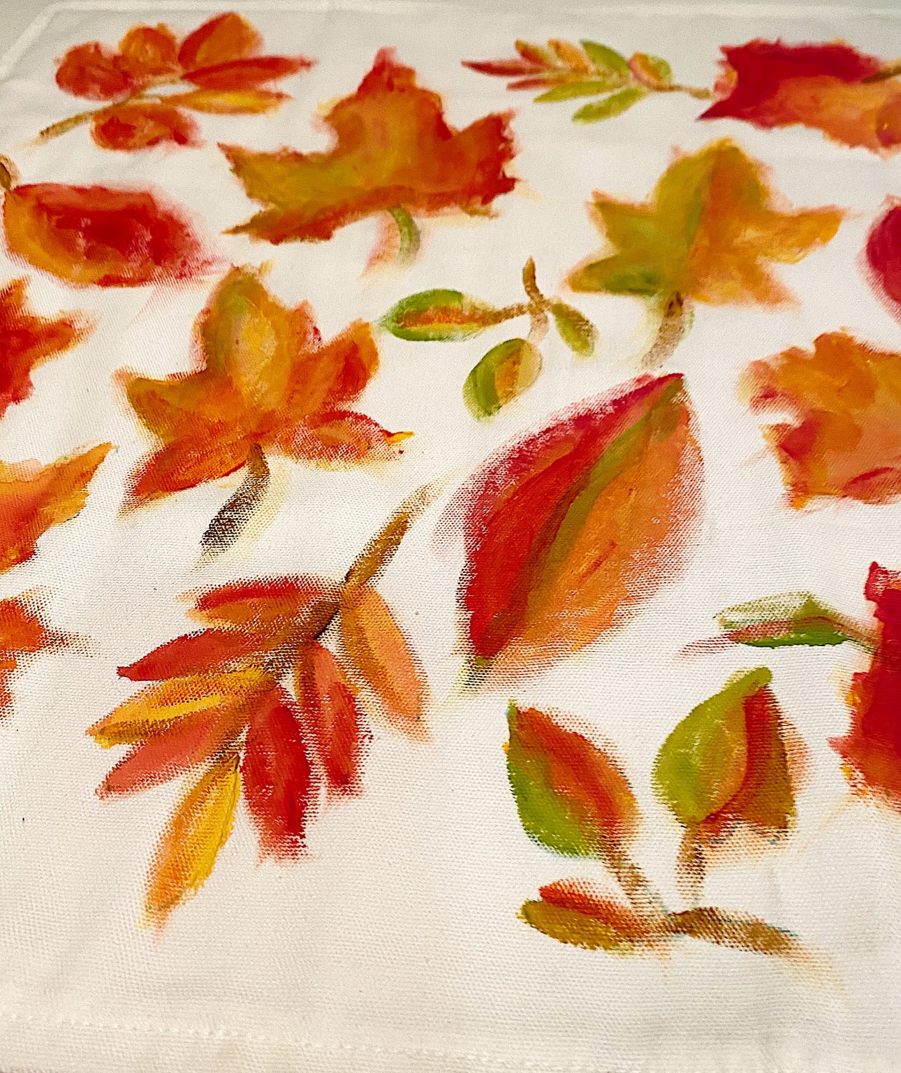 Painting the Pillow Case