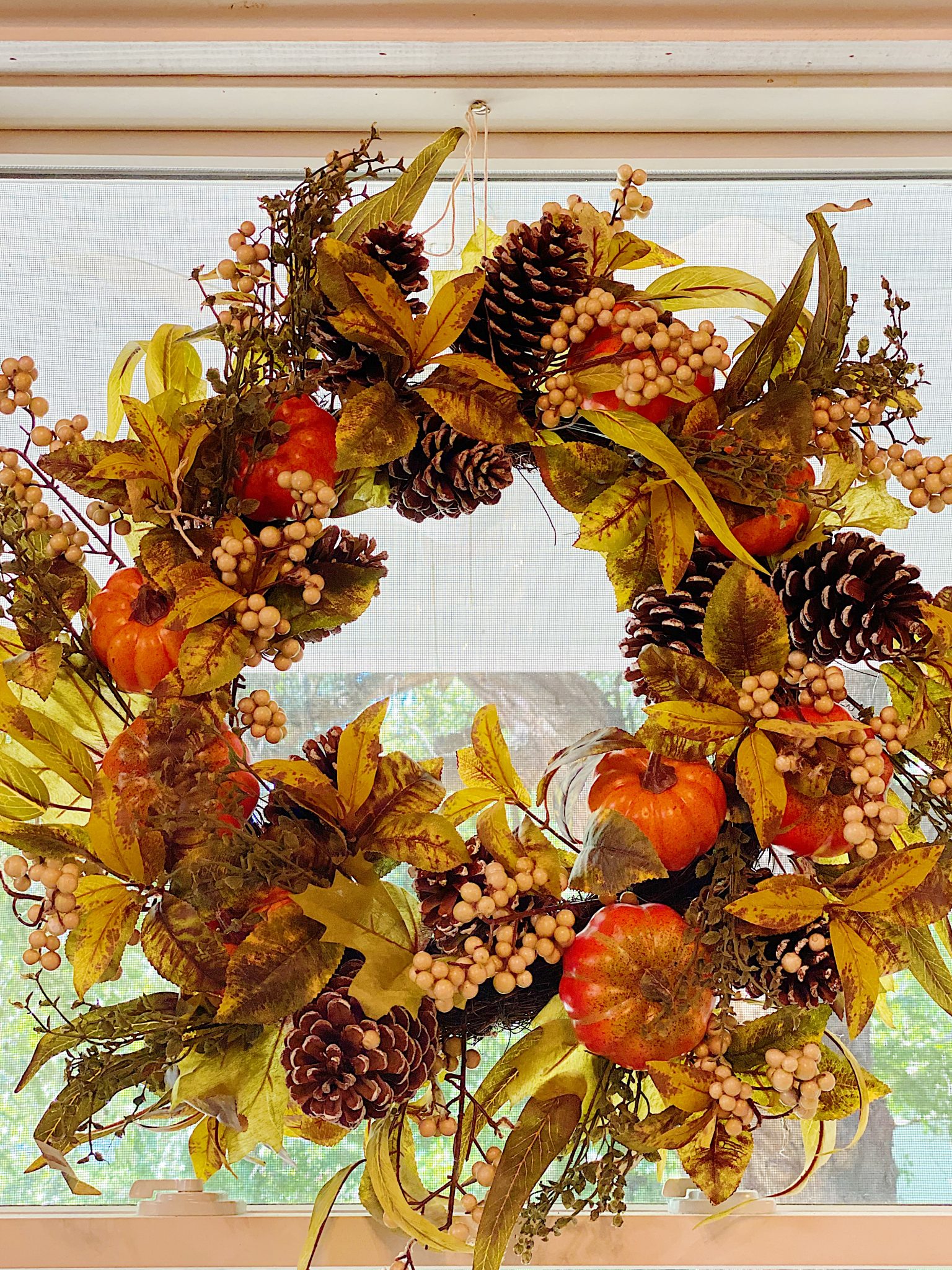 Autumn Abundance Wreath from Balsam Hill