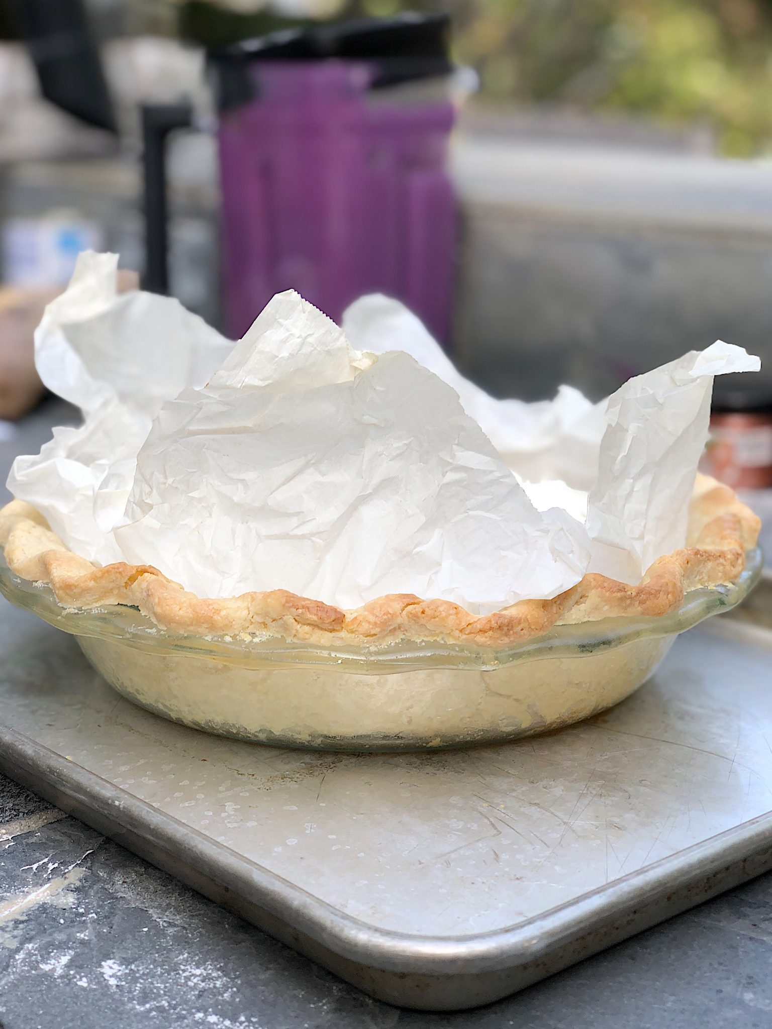 Cooking the Pie Crust