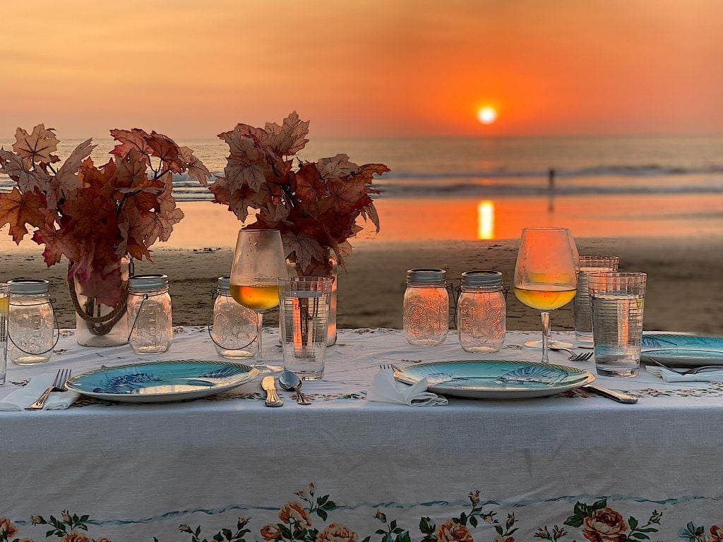 Dinner on the Beach
