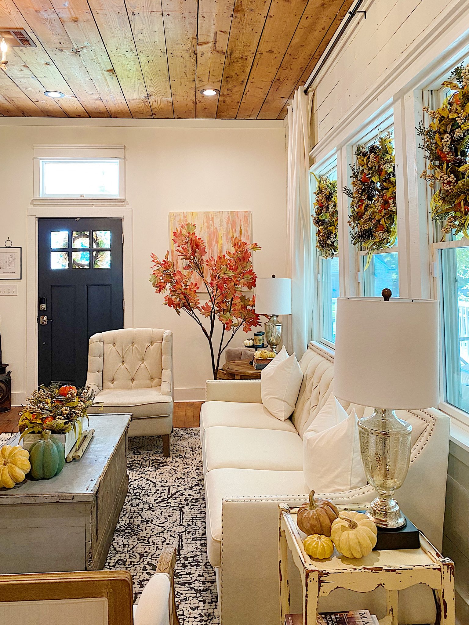 Fall Decor in the Waco Home