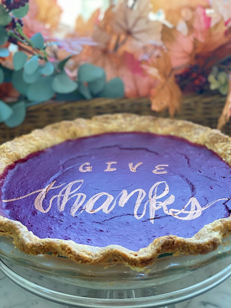 Give Thanks with Sweet Potato Pie