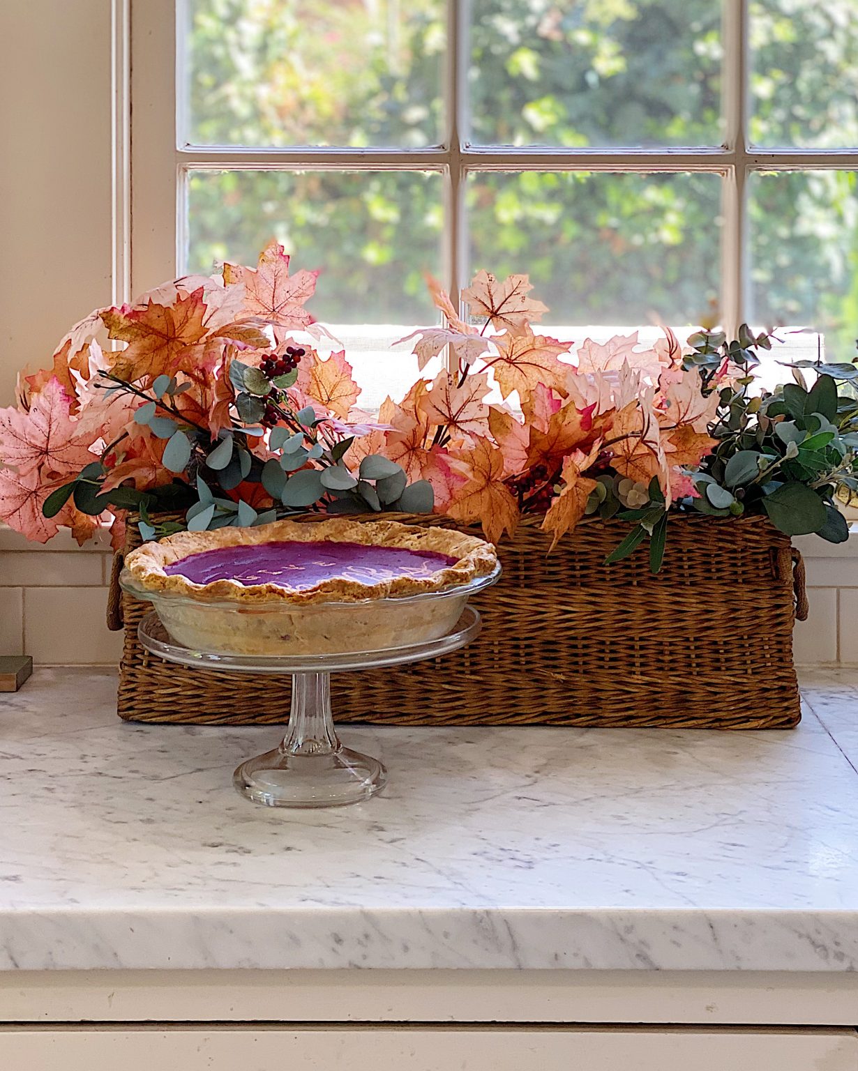 Purple Sweet Potato Pie