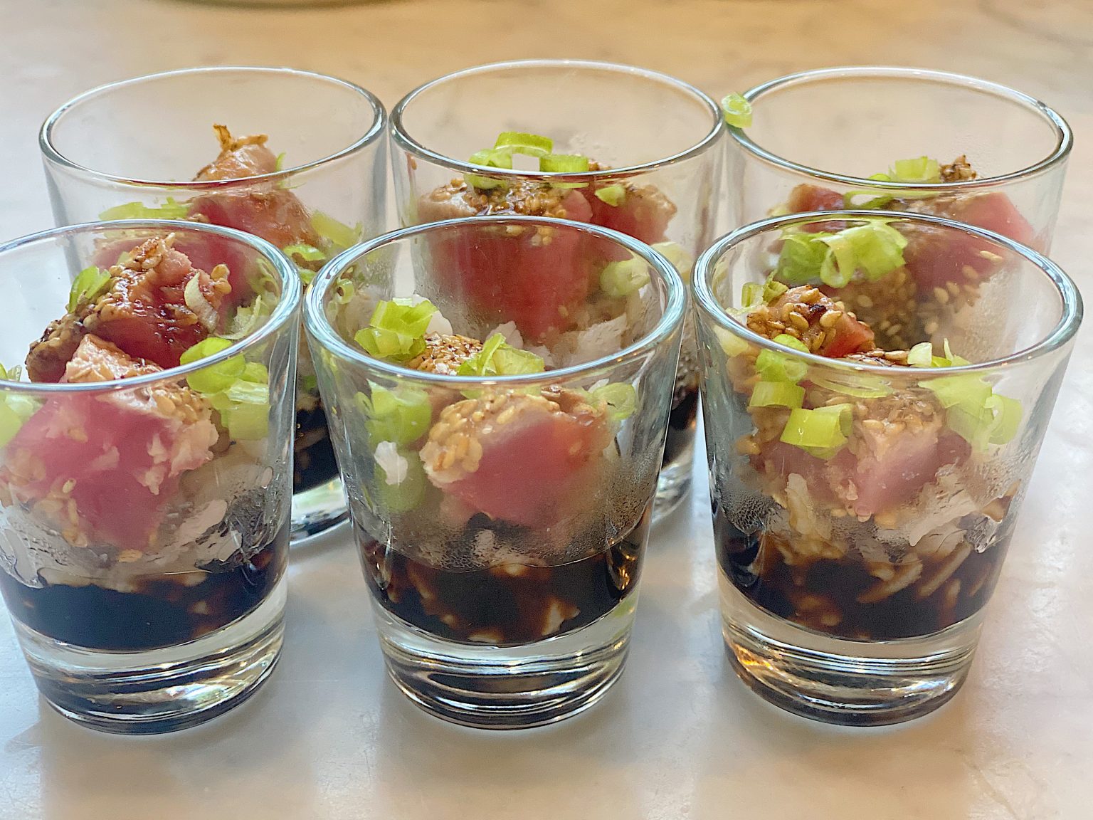 Seared Ahi with Ginger Soy Sauce Recipe