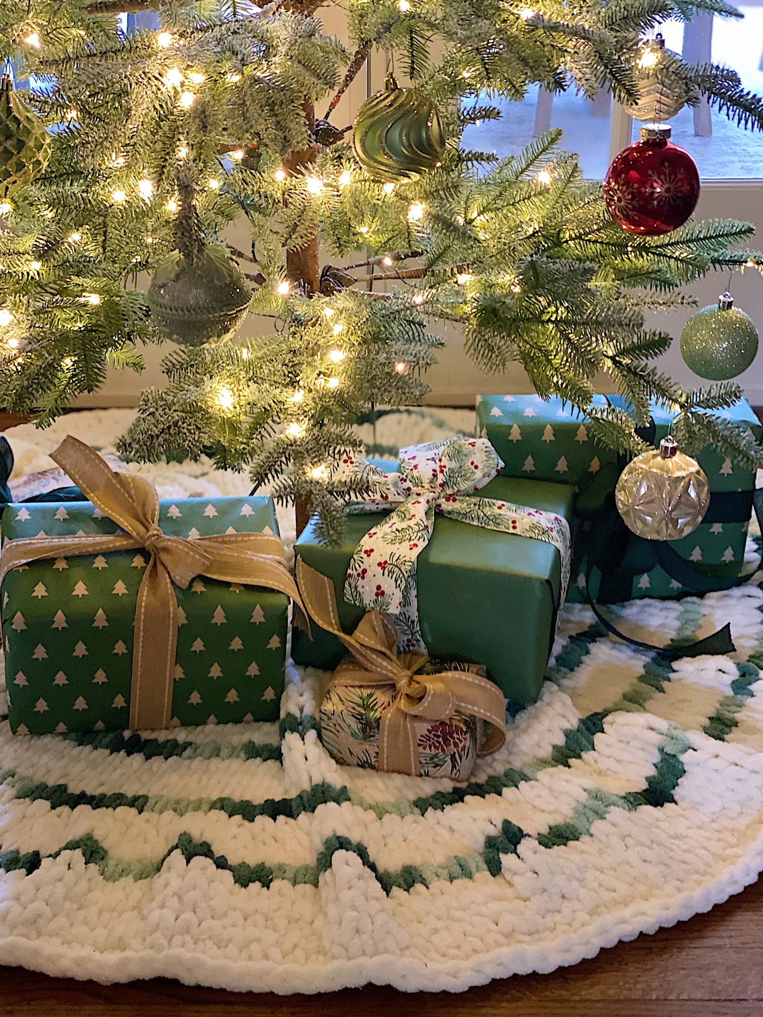 Tree Skirt DIY