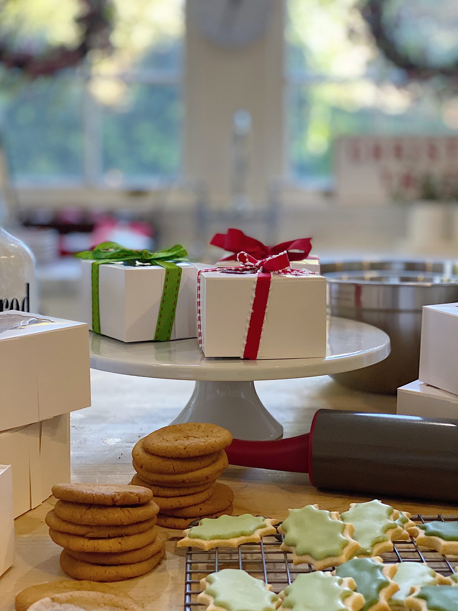Packaged Christmas Cookies