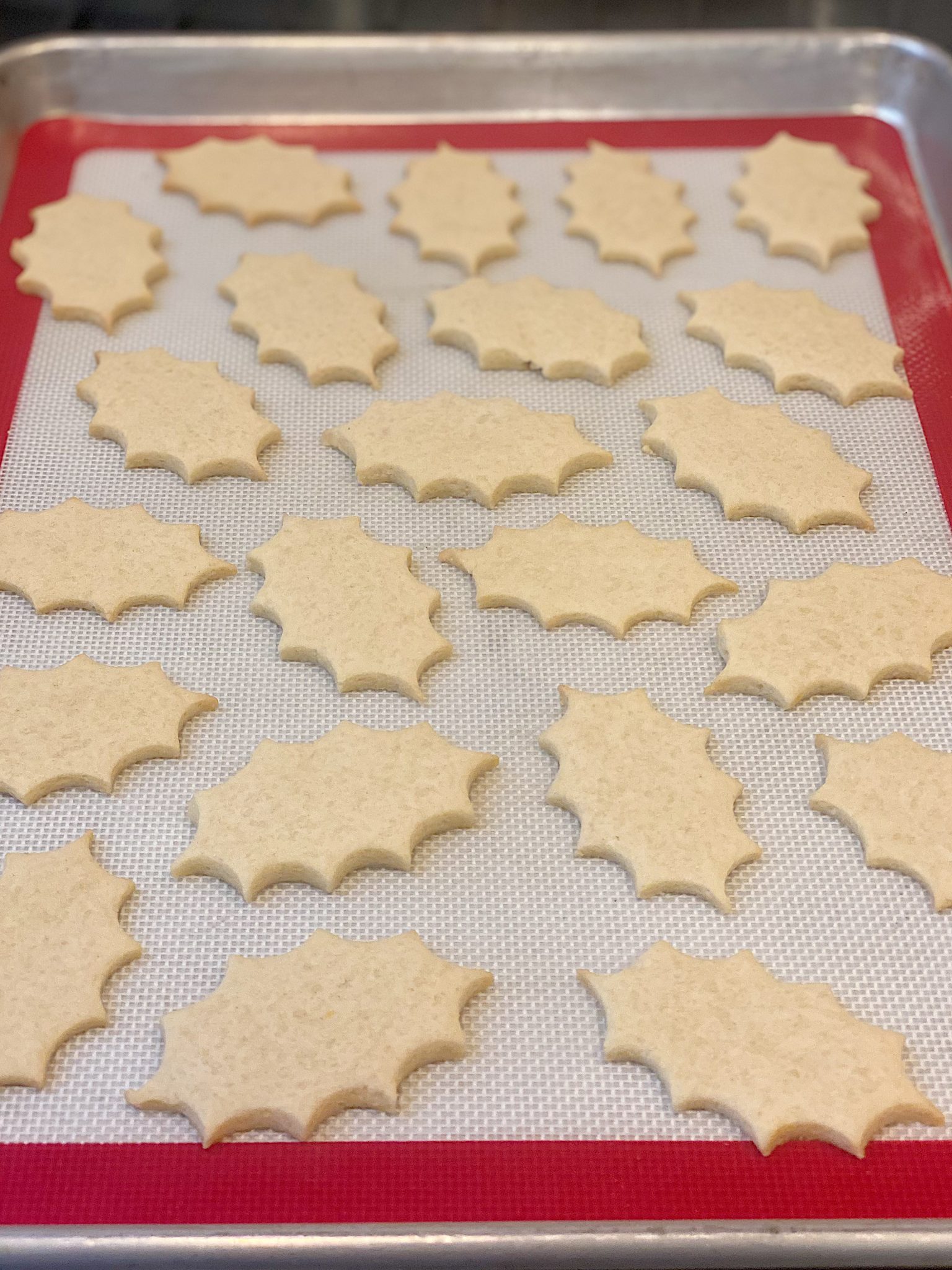Baking Christmas Cookies