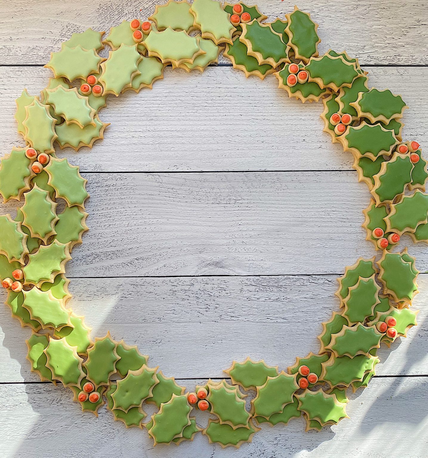 Christmas Cookie Wreath 18