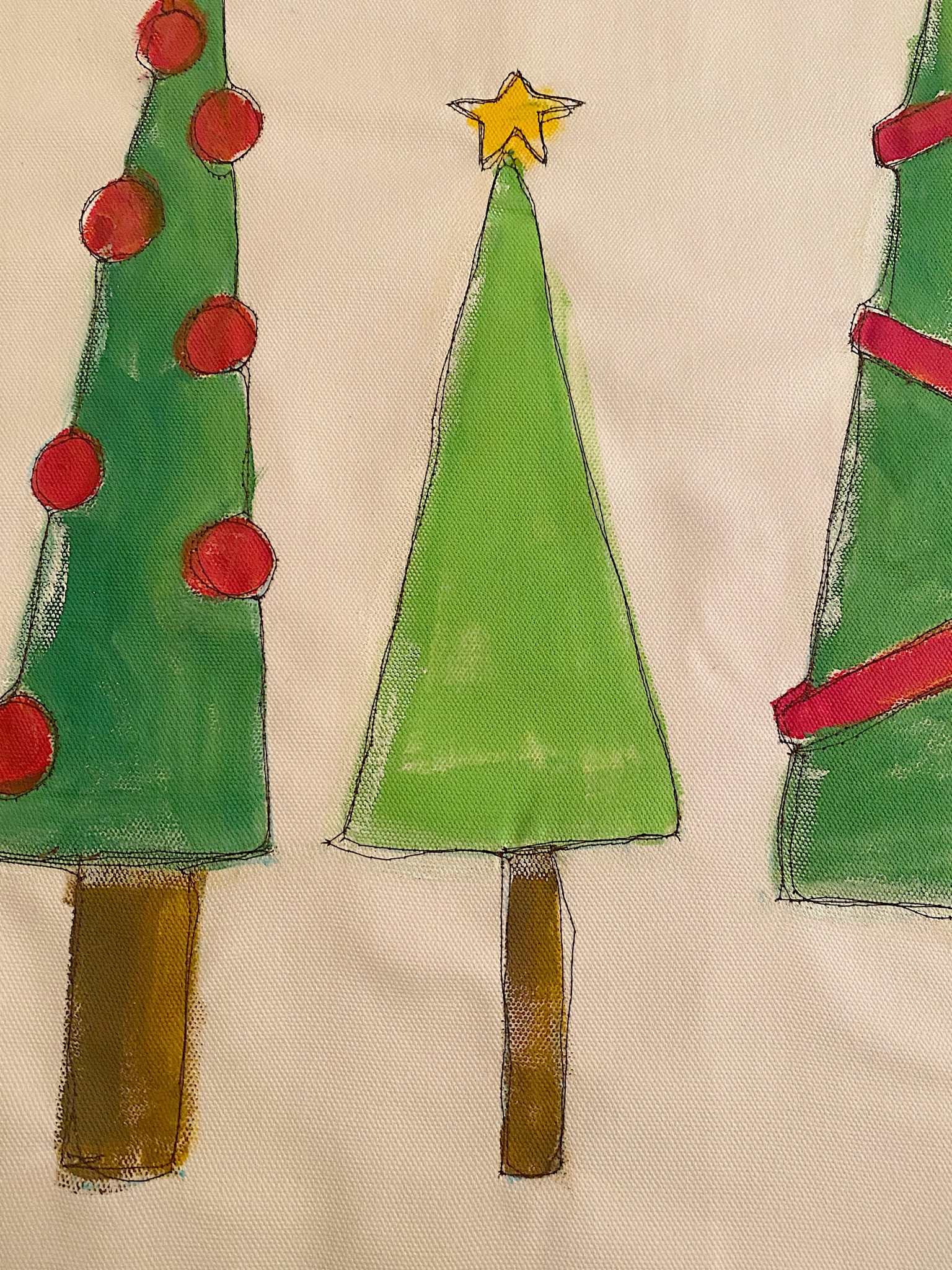 Christmas Tree Pillow