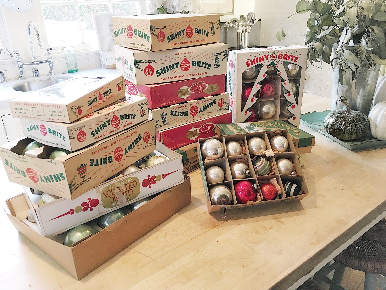 Collection of Vintage Ornaments