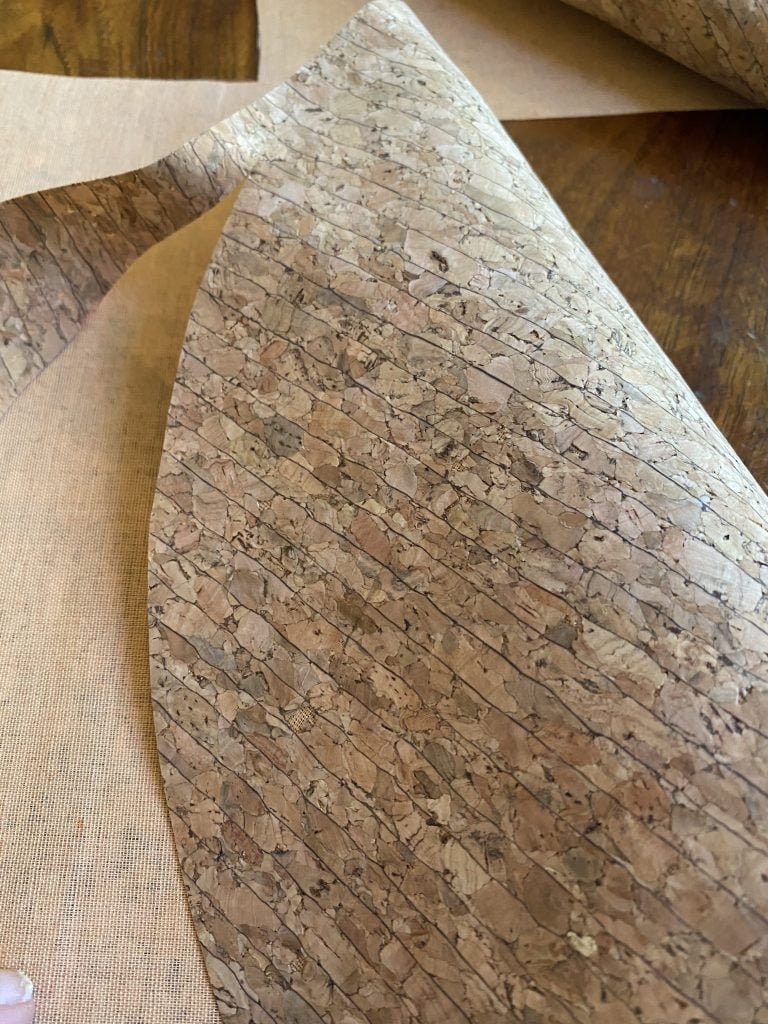 Cork fabric