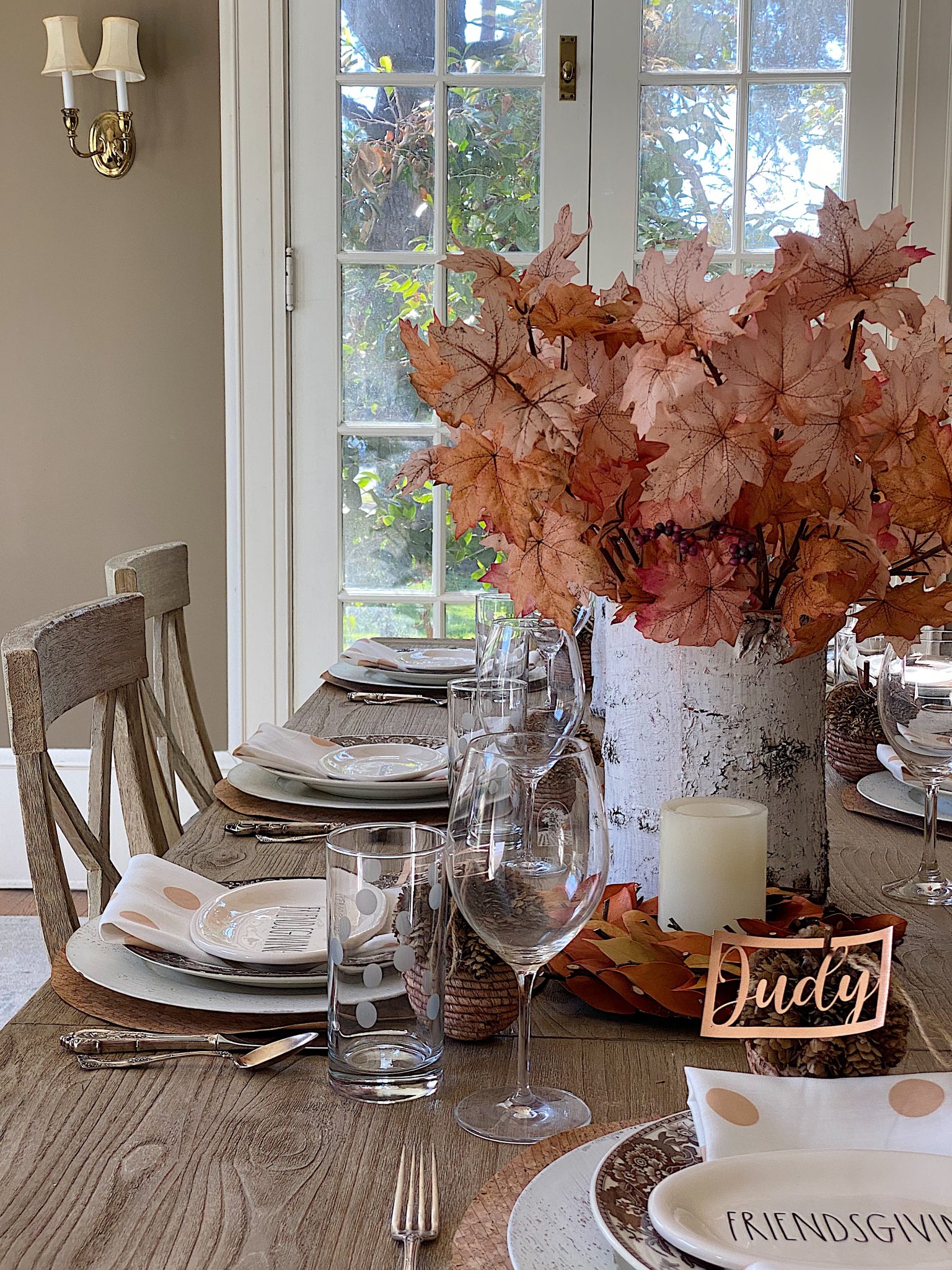 Friendsgiving Table Setting 12