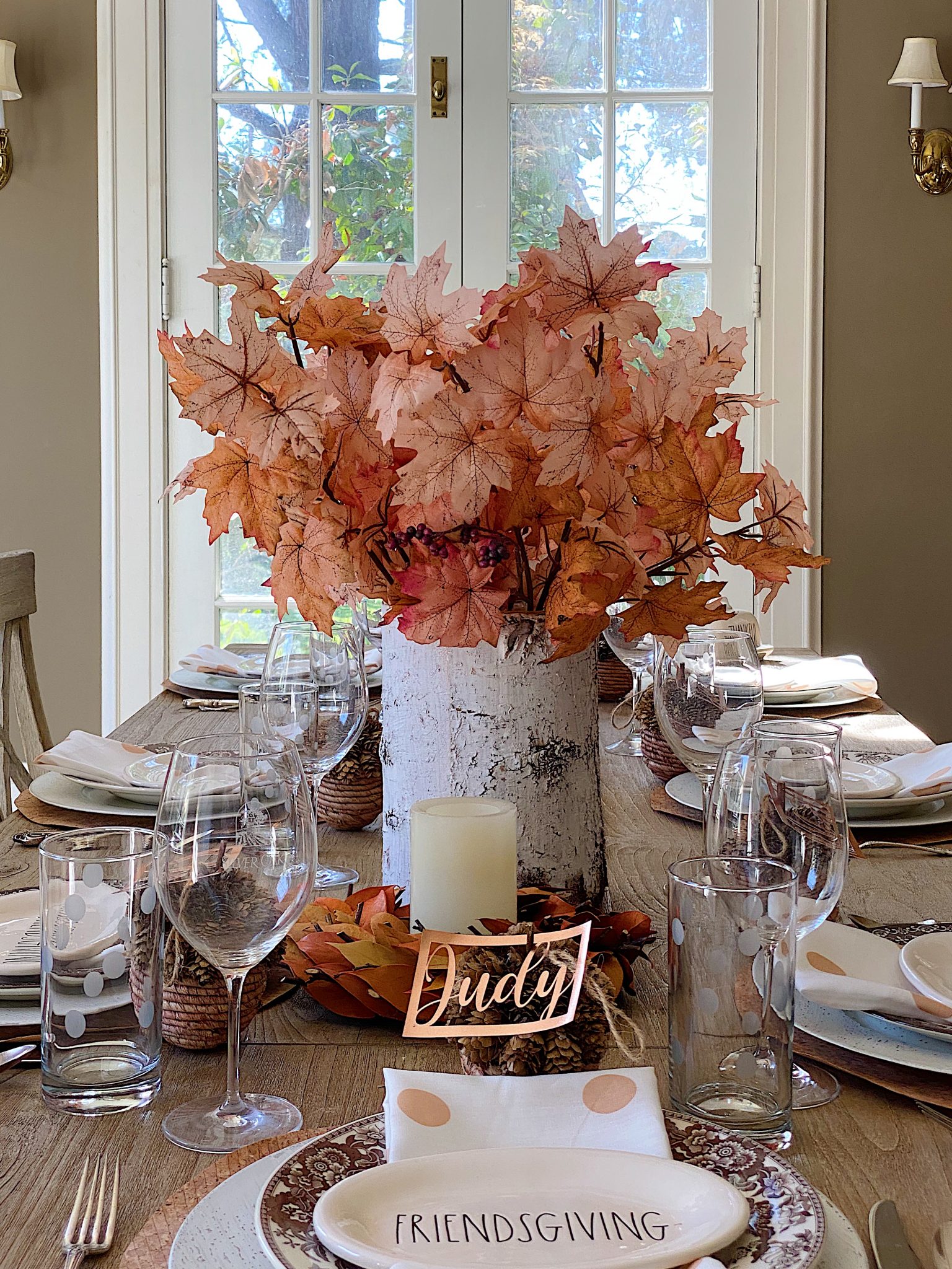 Friendsgiving Table Setting 17