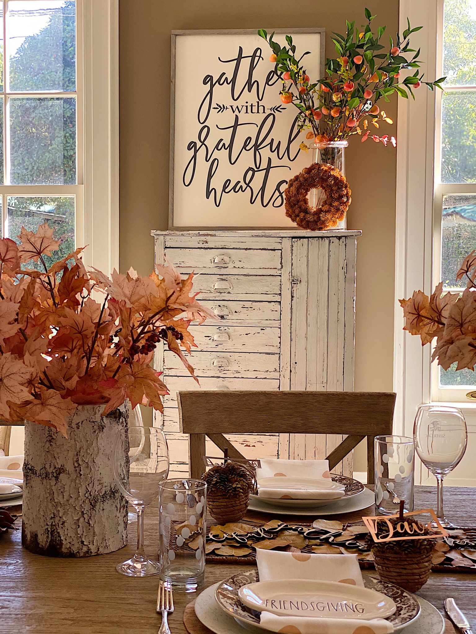 Friendsgiving Table Setting 4