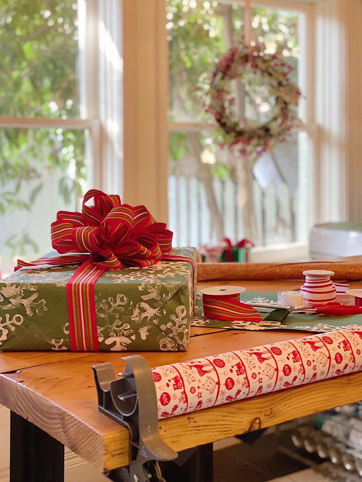 How to Organize Your Gift Wrapping Room MY 100 YEAR OLD HOME