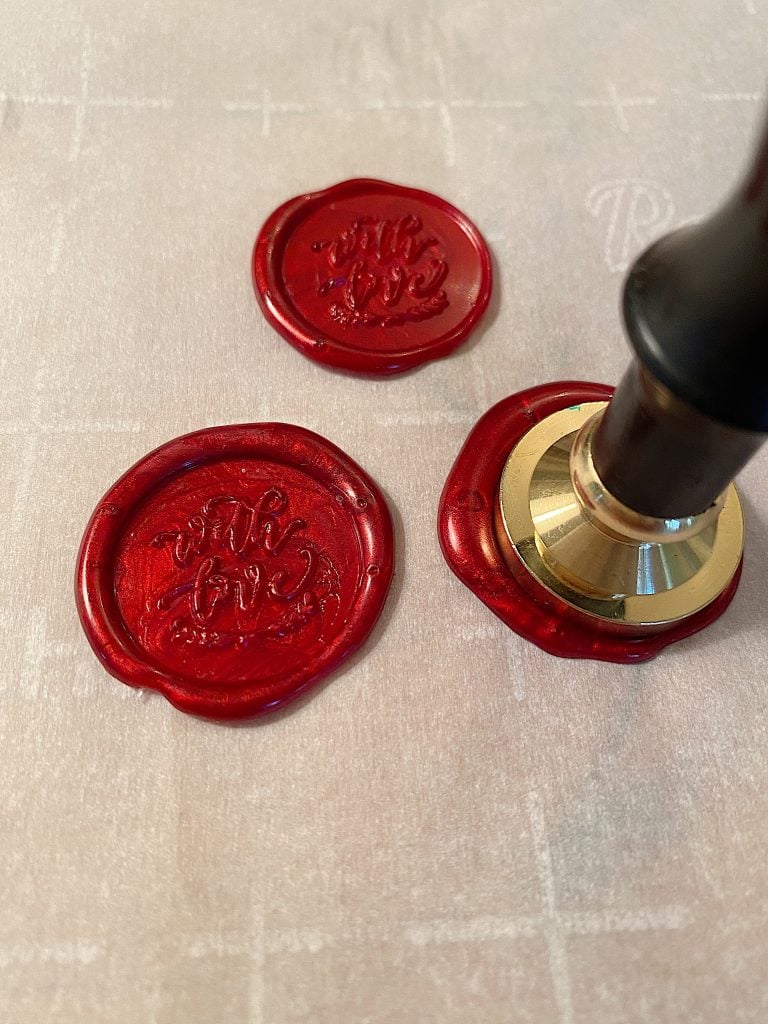 How to Use Wax Sealer on Gifts 2