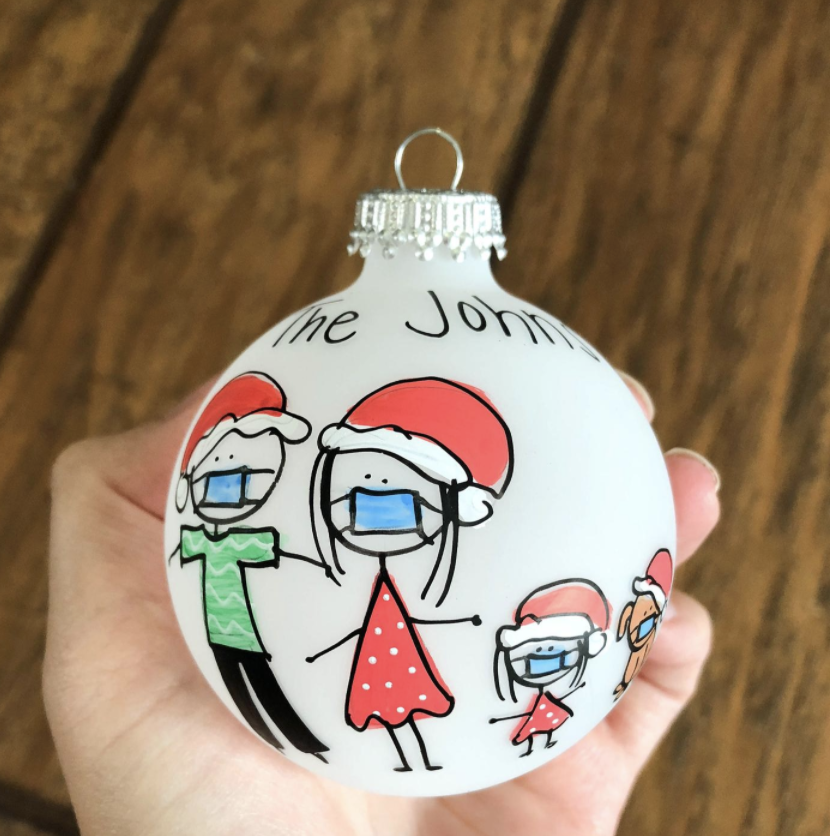 Ideas for Personalized Gifts 2020 Family Ornament