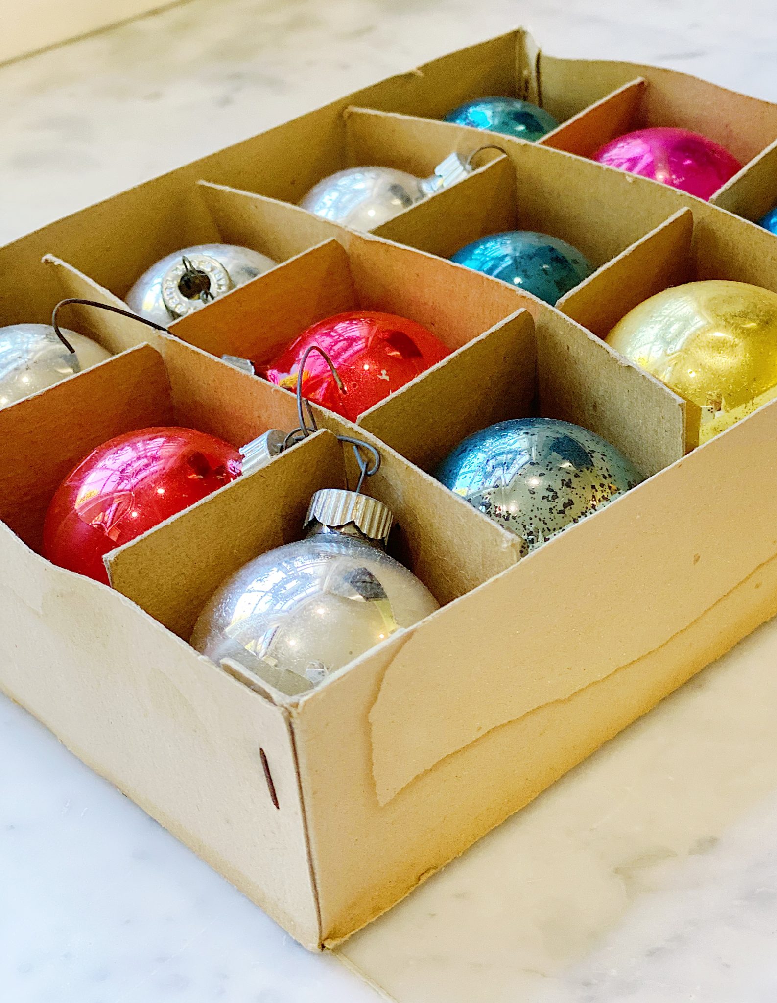 Shiny Brite Vintage Ornaments