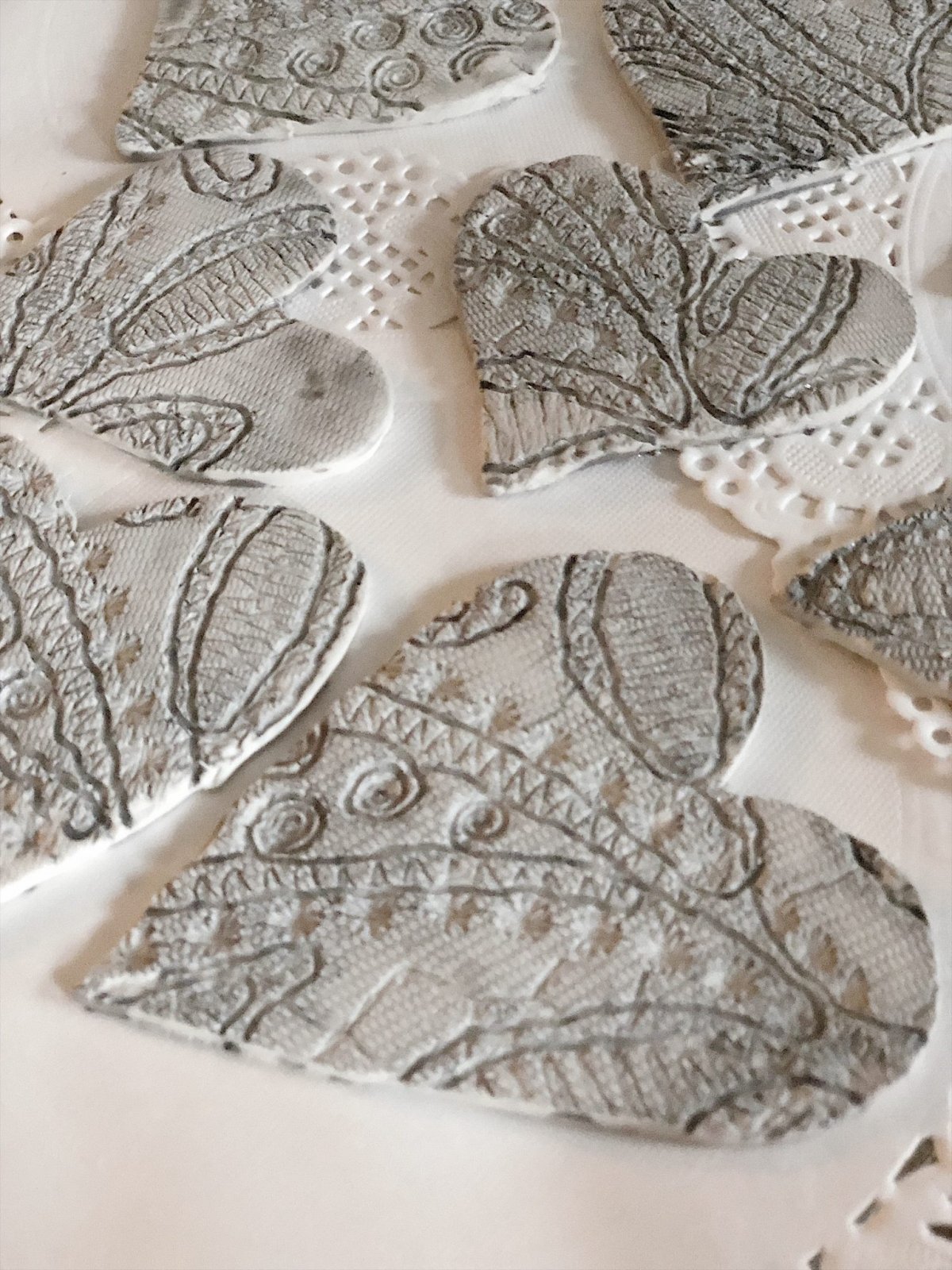 Valentine Clay Hearts