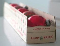Vintage Christmas Ornaments 