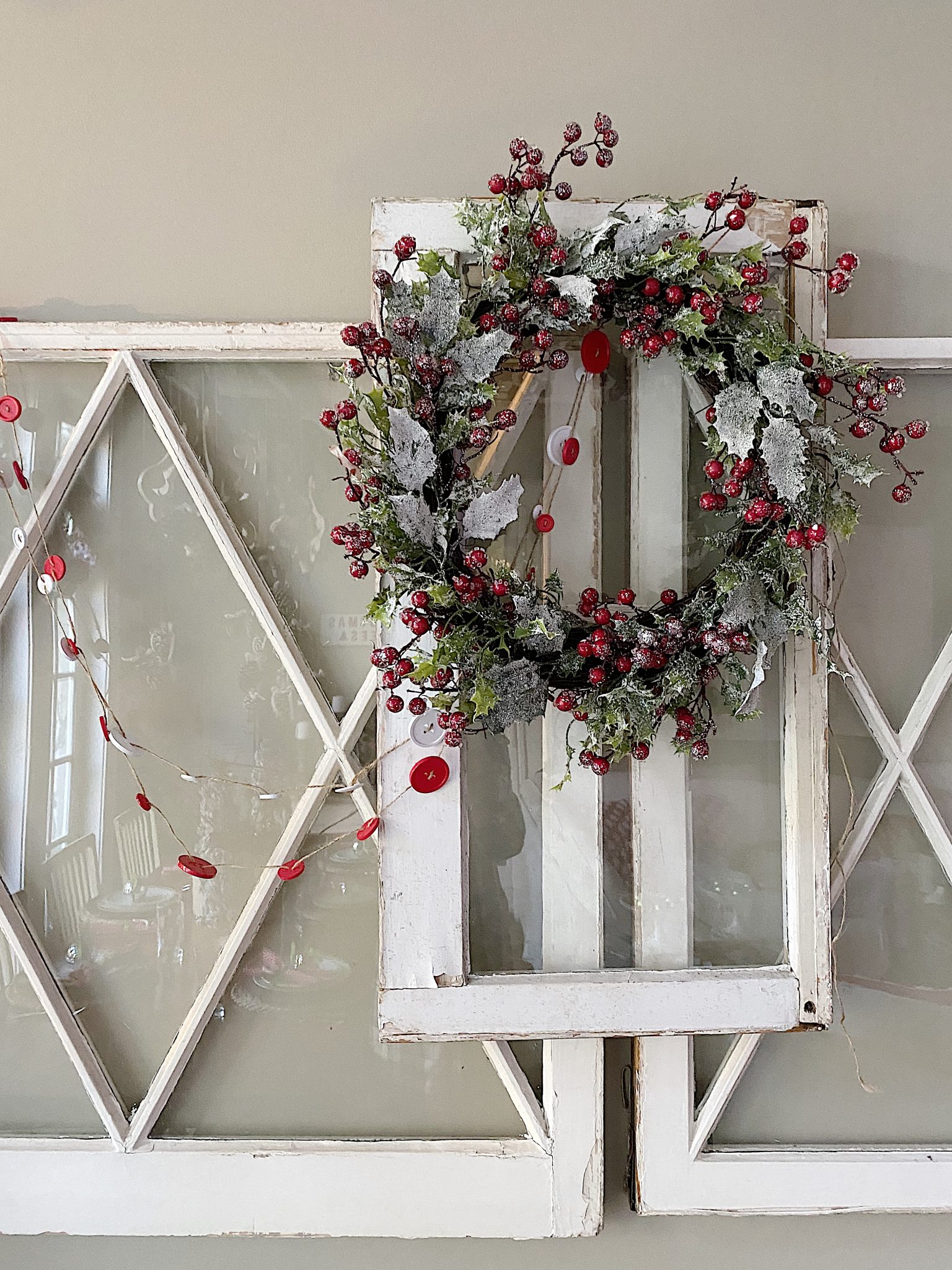 Christmas Crafts with Buttons