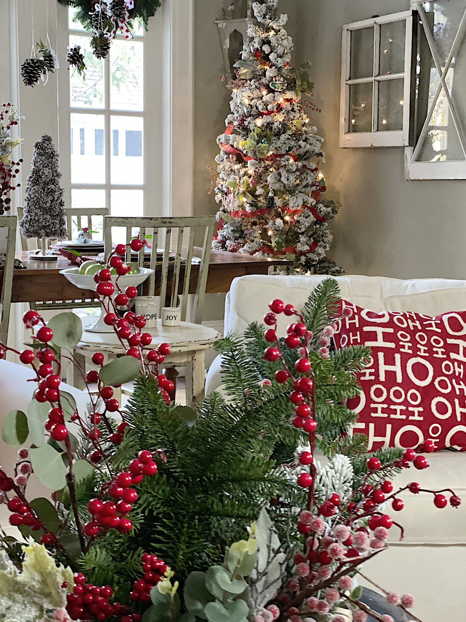 Christmas Joy with Handmade Decor