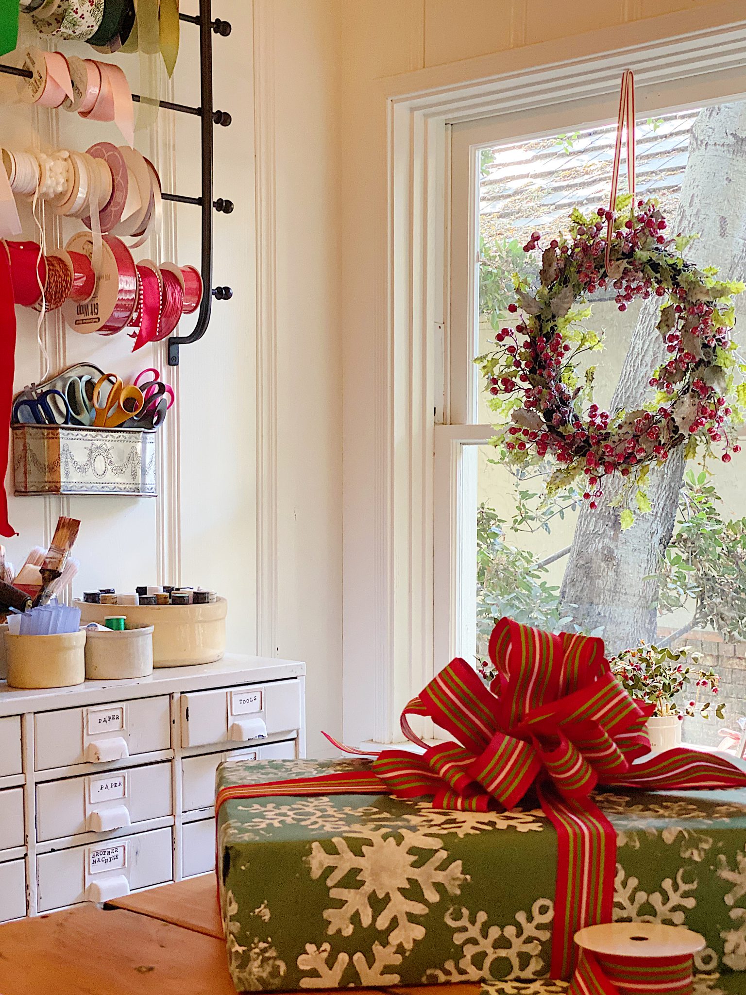 Christmas in the Craft room