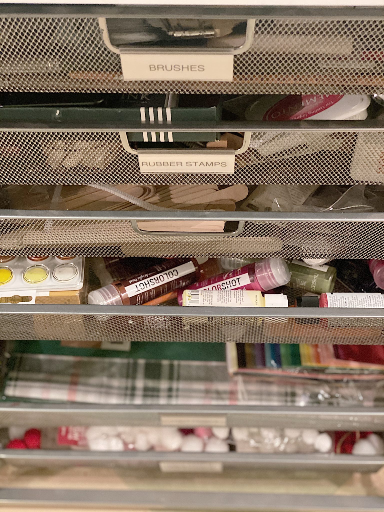Craft Room Storage