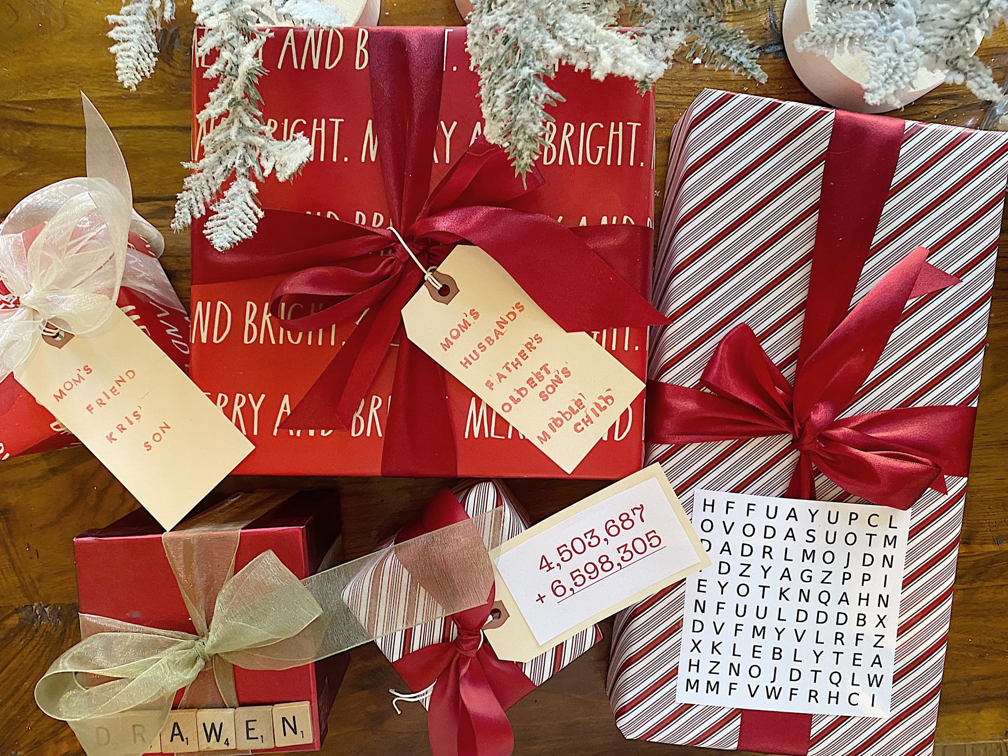 Creative Ideas for Gift Wrapping - MY 100 YEAR OLD HOME