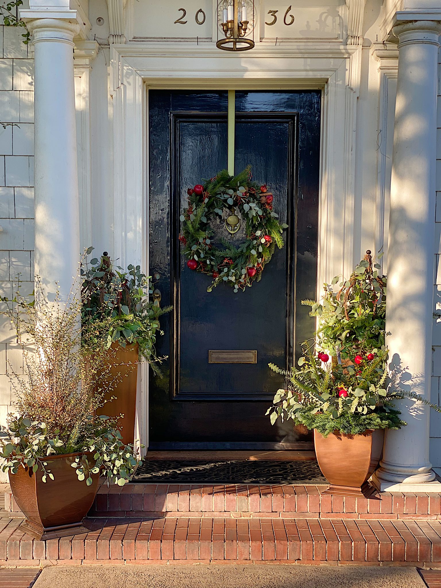 Front Porch for Christmas 24