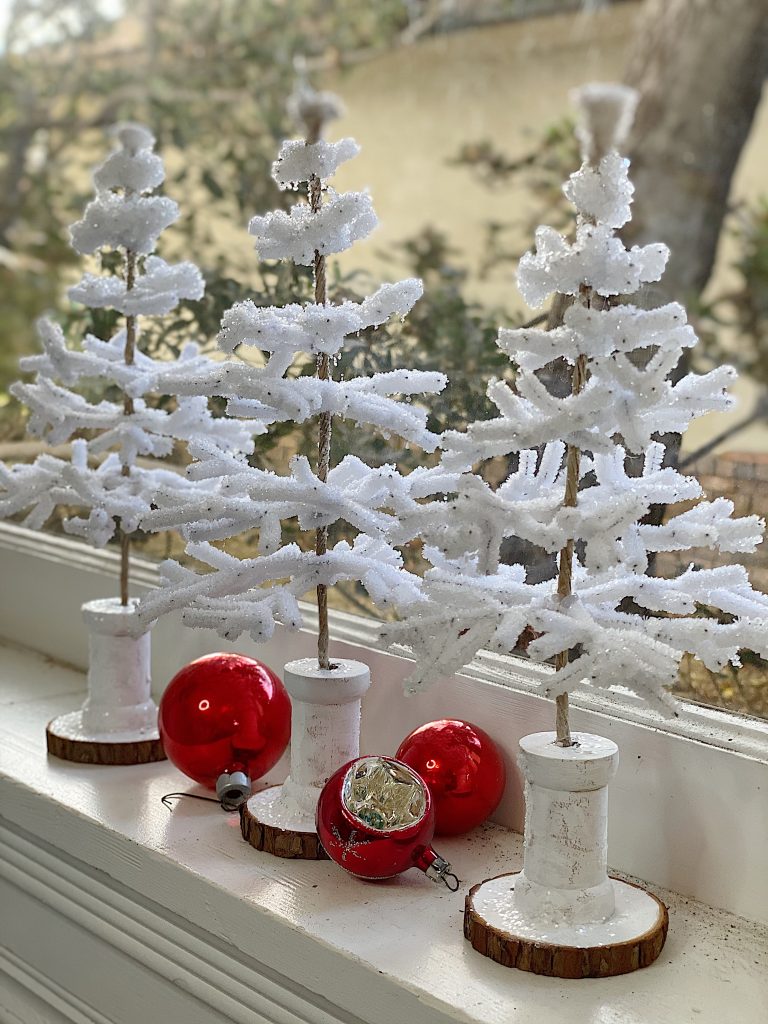 Crystalized Snowflake Tree