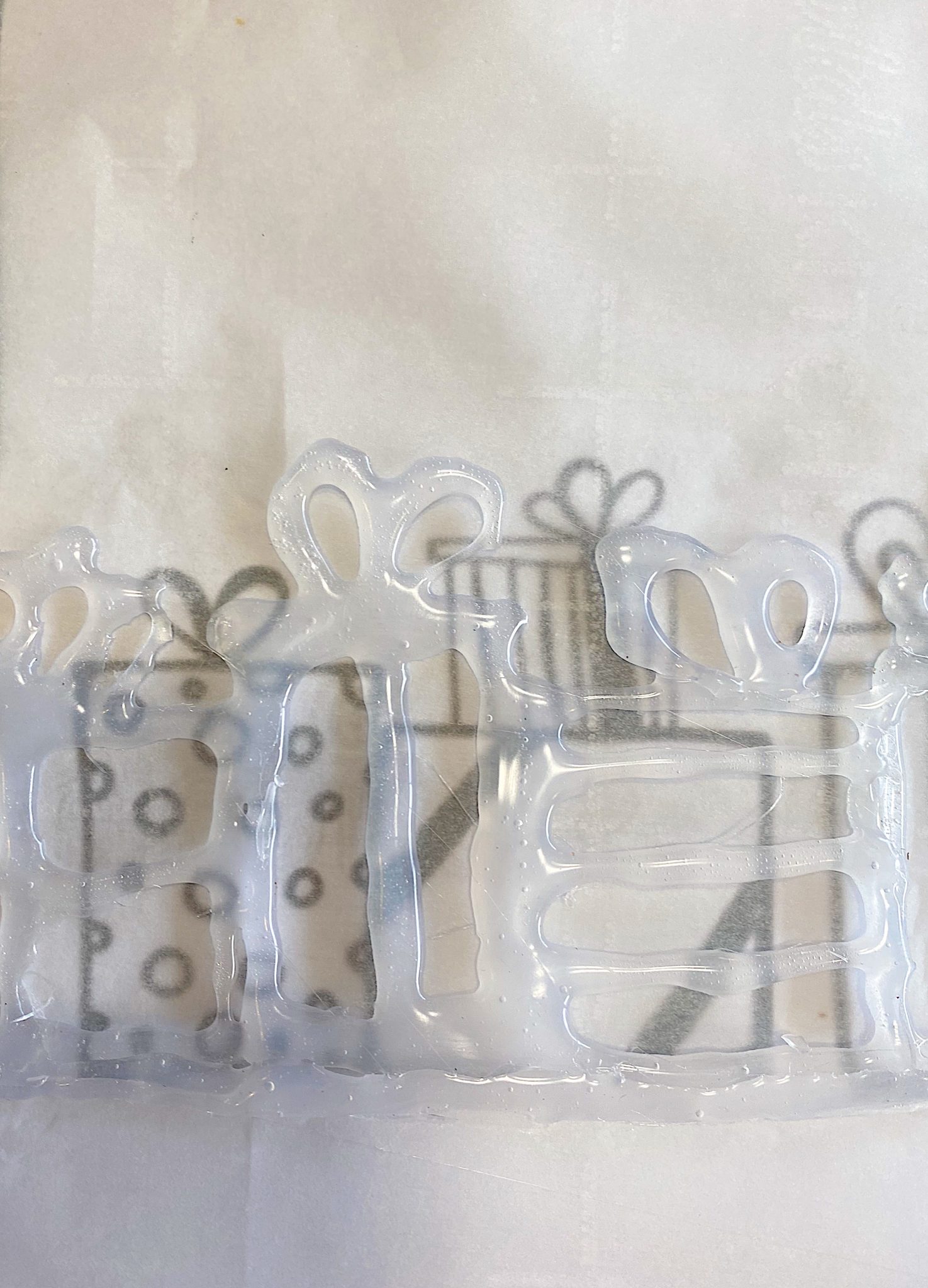 Glue Gun Stencil